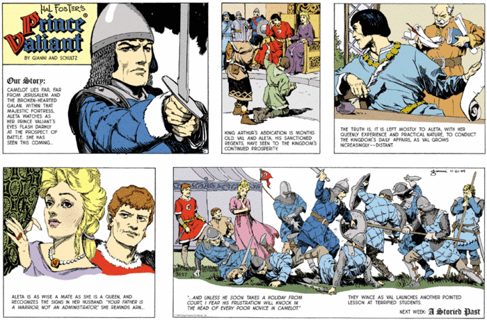 Prince Valiant Nov 21, 2004