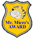 Mr.Micro Award in Gold